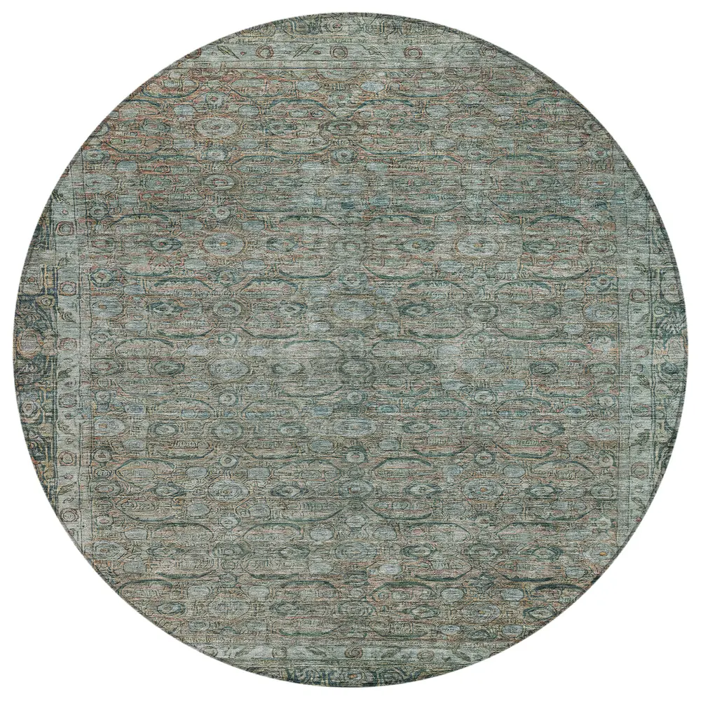 Chantille ACN1762 Teal 8' x 8' Rug
