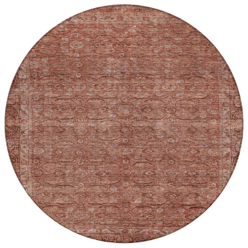 Chantille ACN1762 Terracotta 8' x 8' Rug