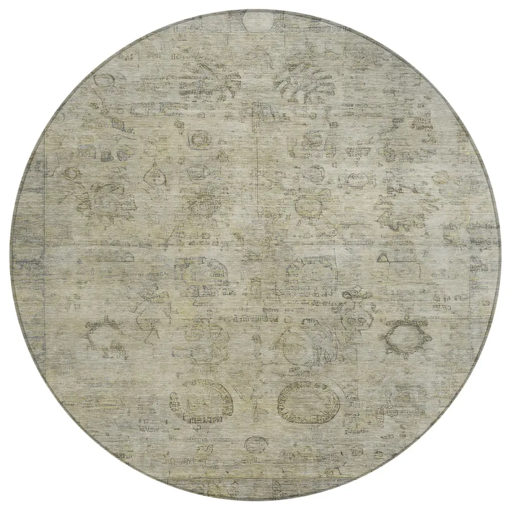 Chantille ACN1769 Taupe 8' x 8' Rug