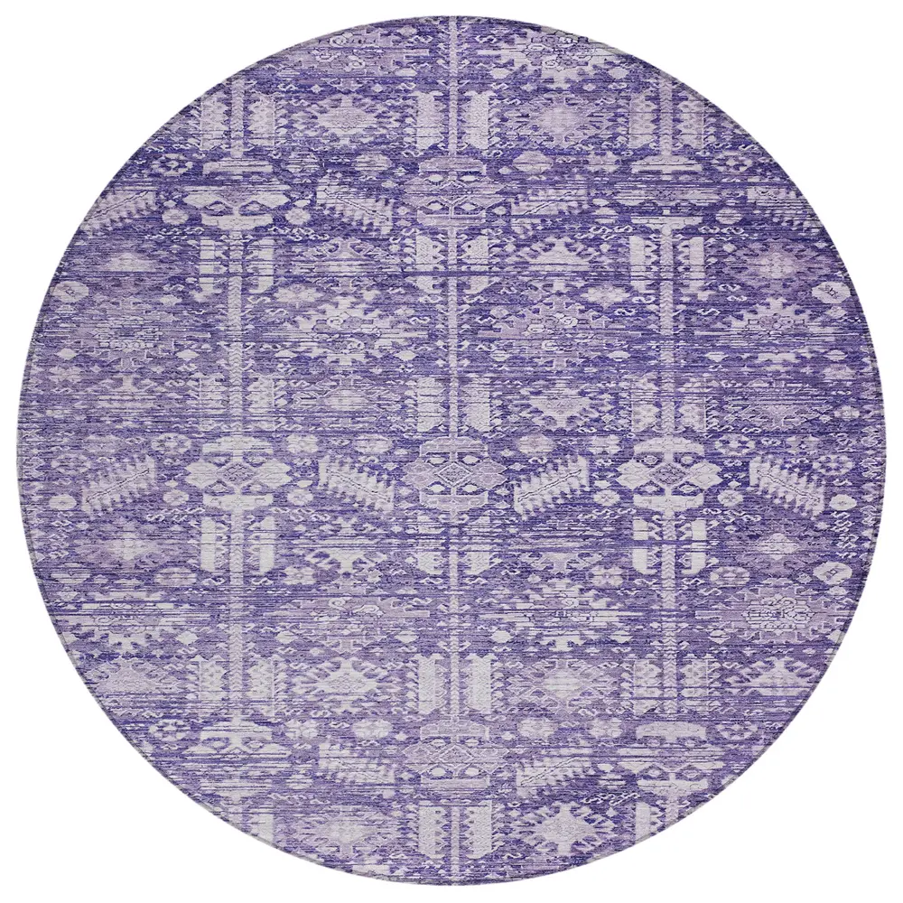 Chantille ACN1771 Purple 8' x 8' Rug