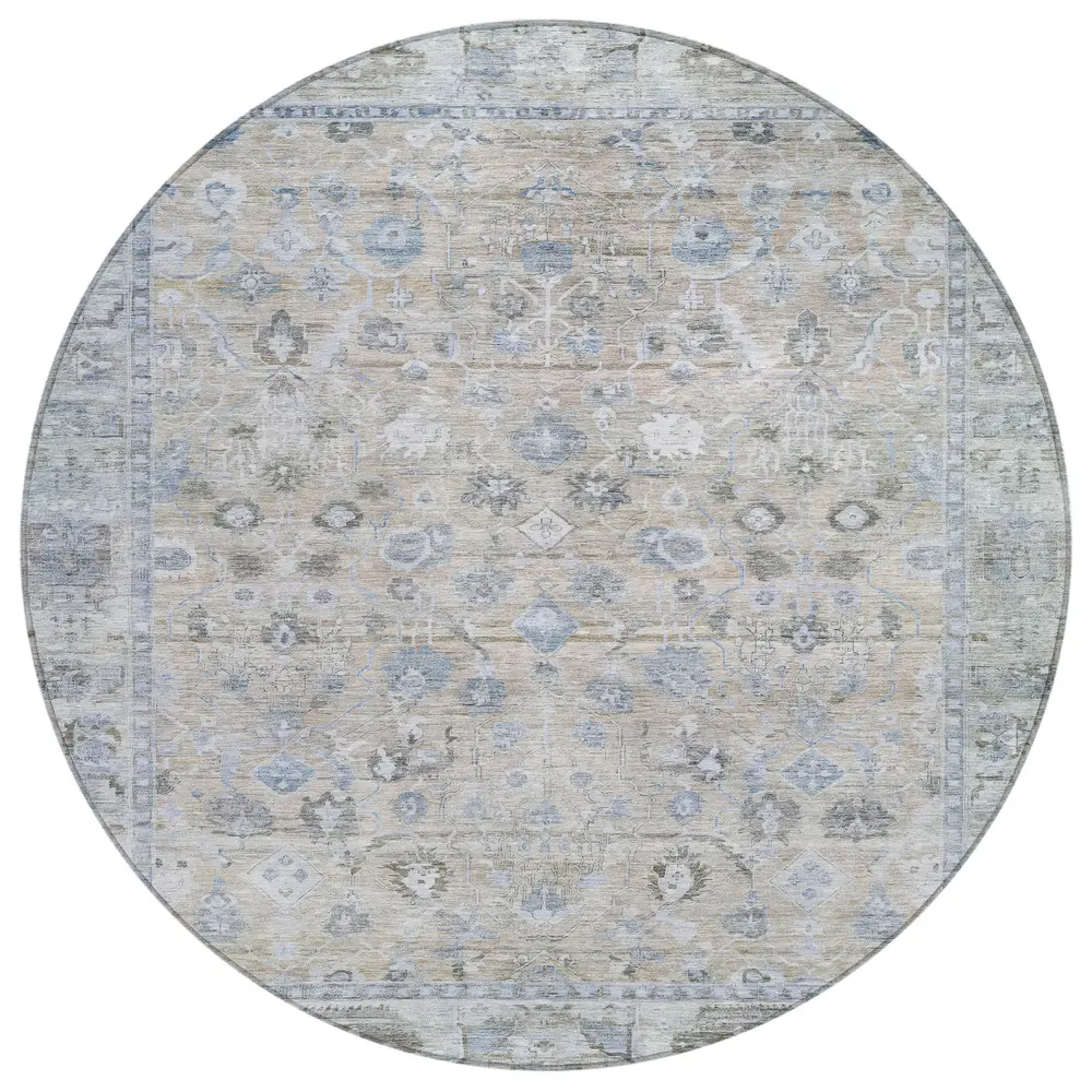 Chantille ACN1772 Beige 8' x 8' Rug