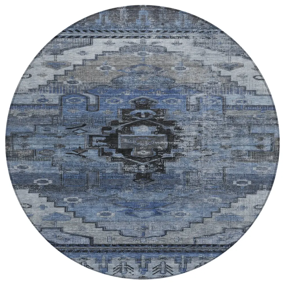 Chantille ACN1776 Blue 8' x 8' Rug