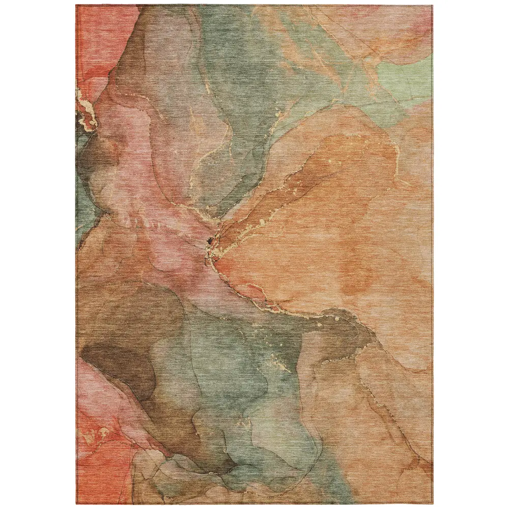 Chantille ACN1781 Coral 3' x 5' Rug