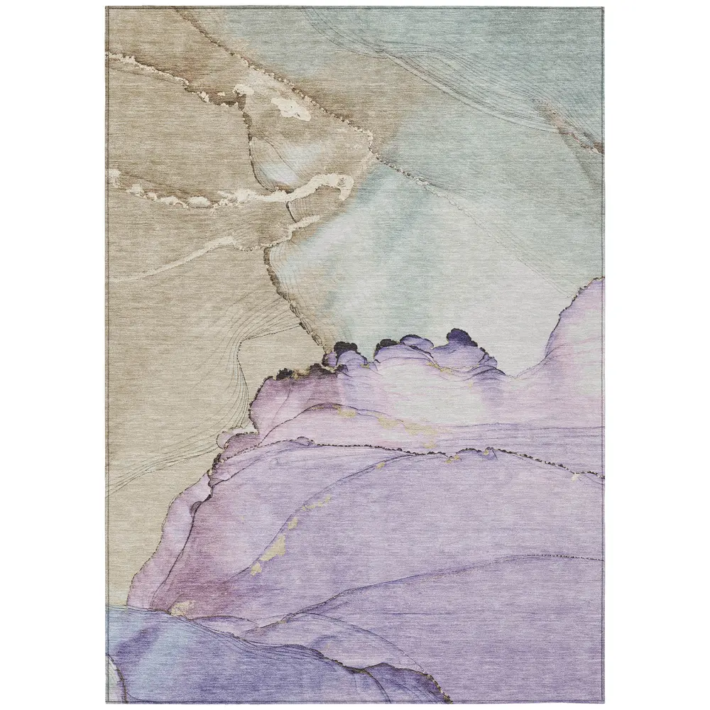Chantille ACN1783 Lavender 3' x 5' Rug