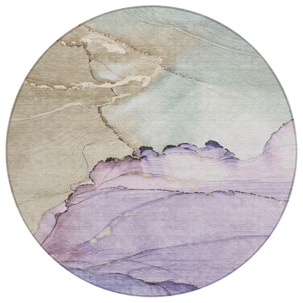 Chantille ACN1783 Lavender 8' x 8' Rug