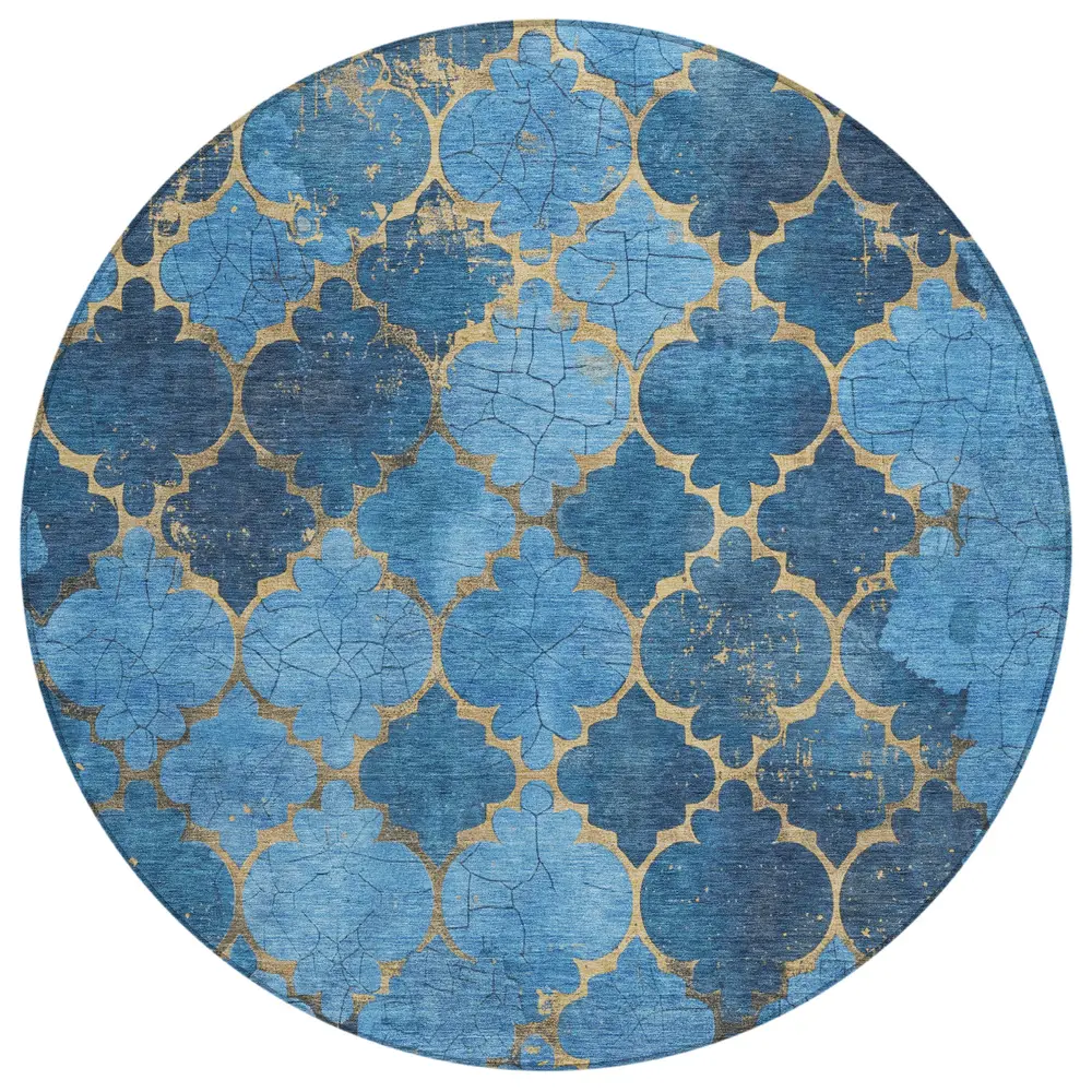Chantille ACN1784 Blue 8' x 8' Rug