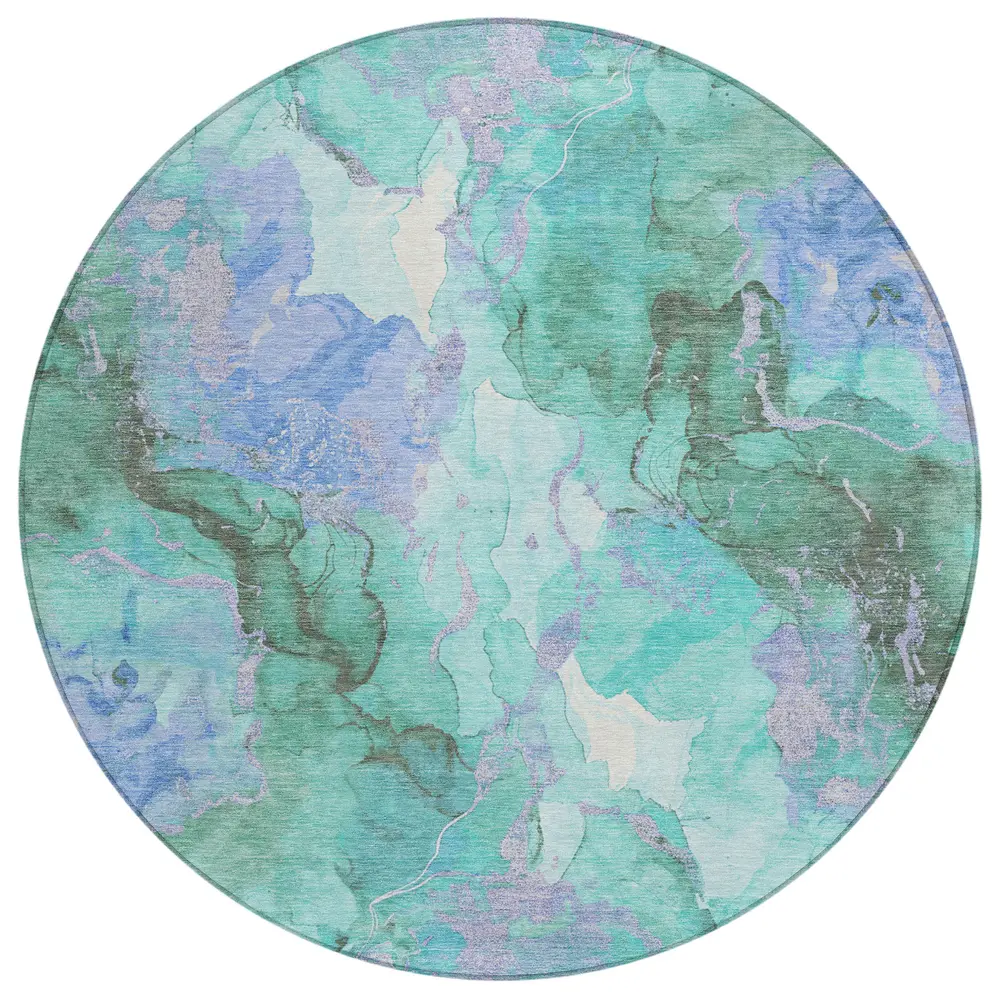 Chantille ACN1785 Teal 8' x 8' Rug