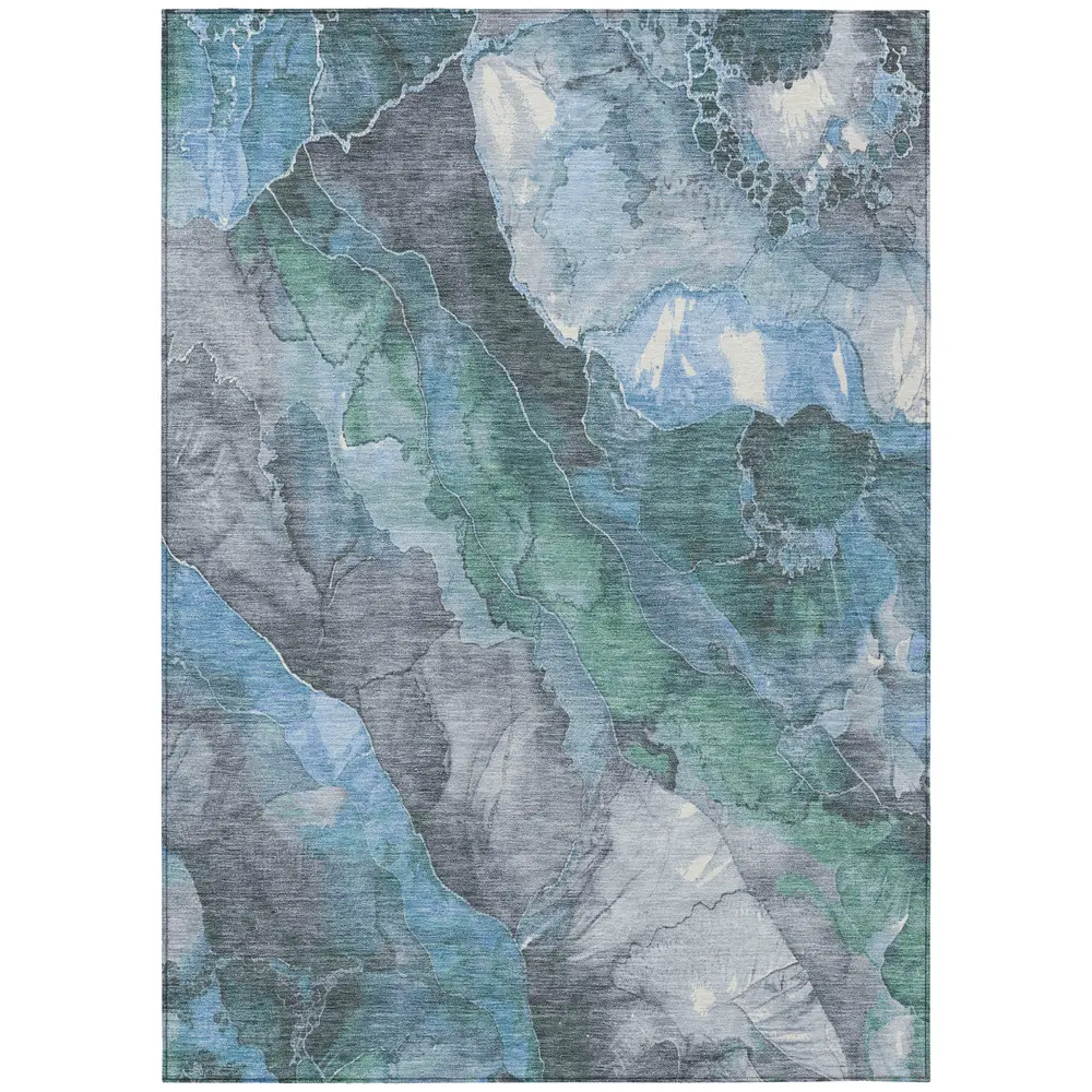 Chantille ACN1787 Blue 5' x 7'6