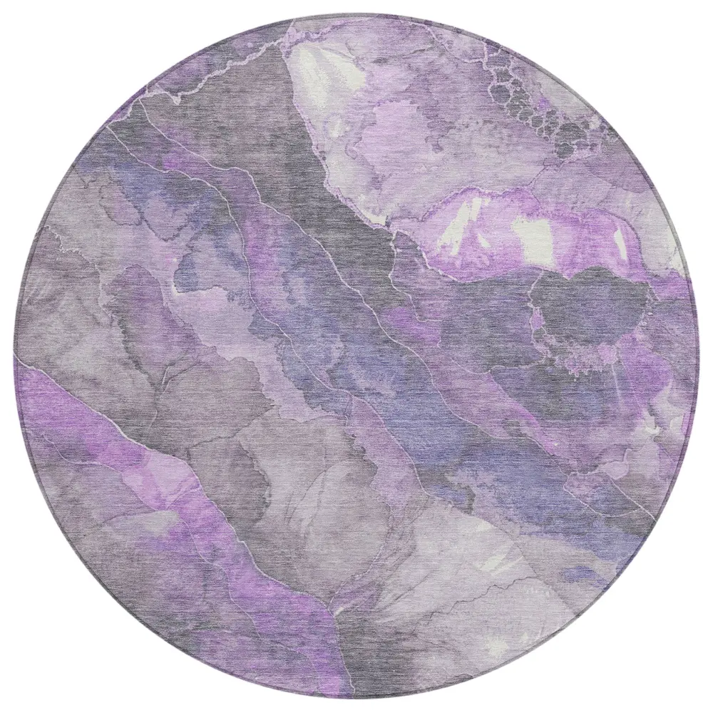 Chantille ACN1787 Purple 8' x 8' Rug