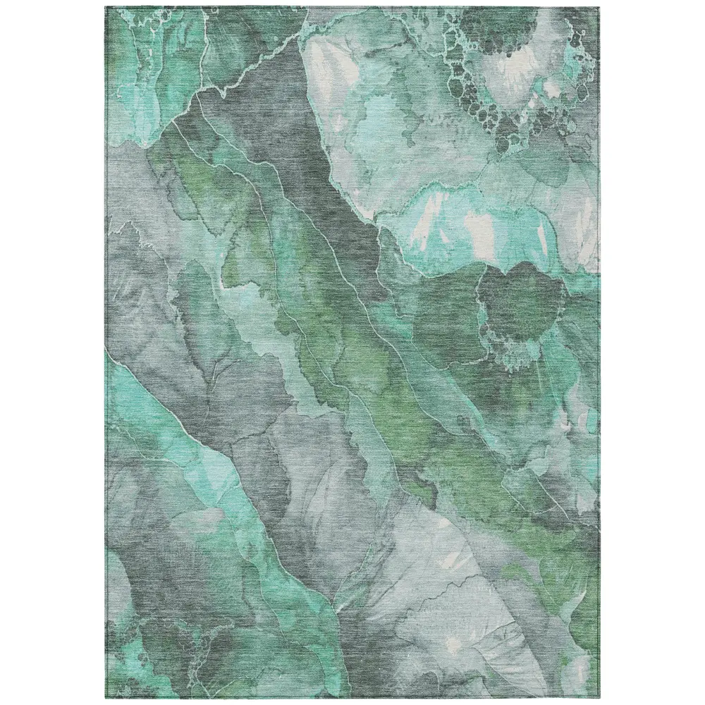 Chantille ACN1787 Teal 3' x 5' Rug