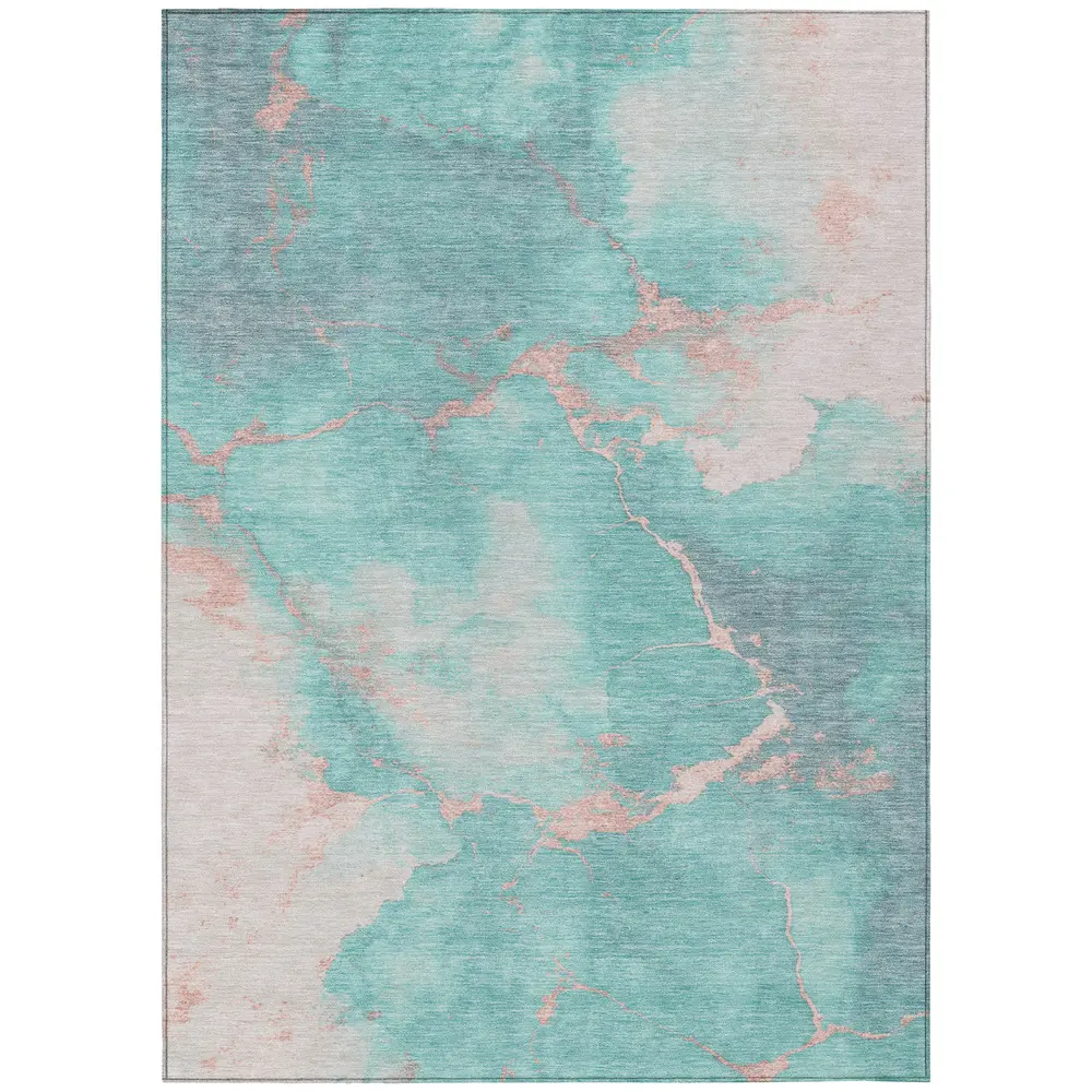 Chantille ACN1790 Teal 5' x 7'6