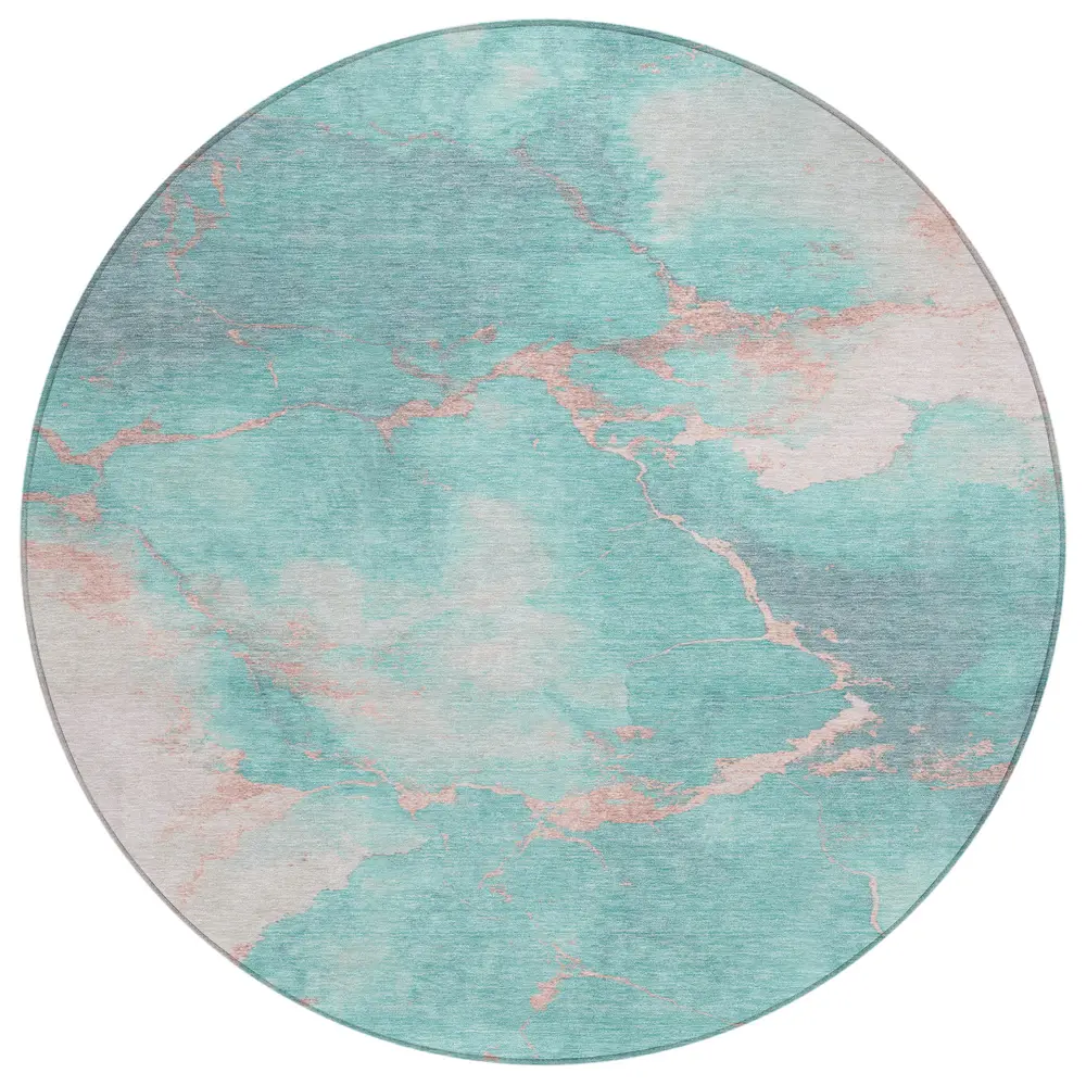 Chantille ACN1790 Teal 8' x 8' Rug