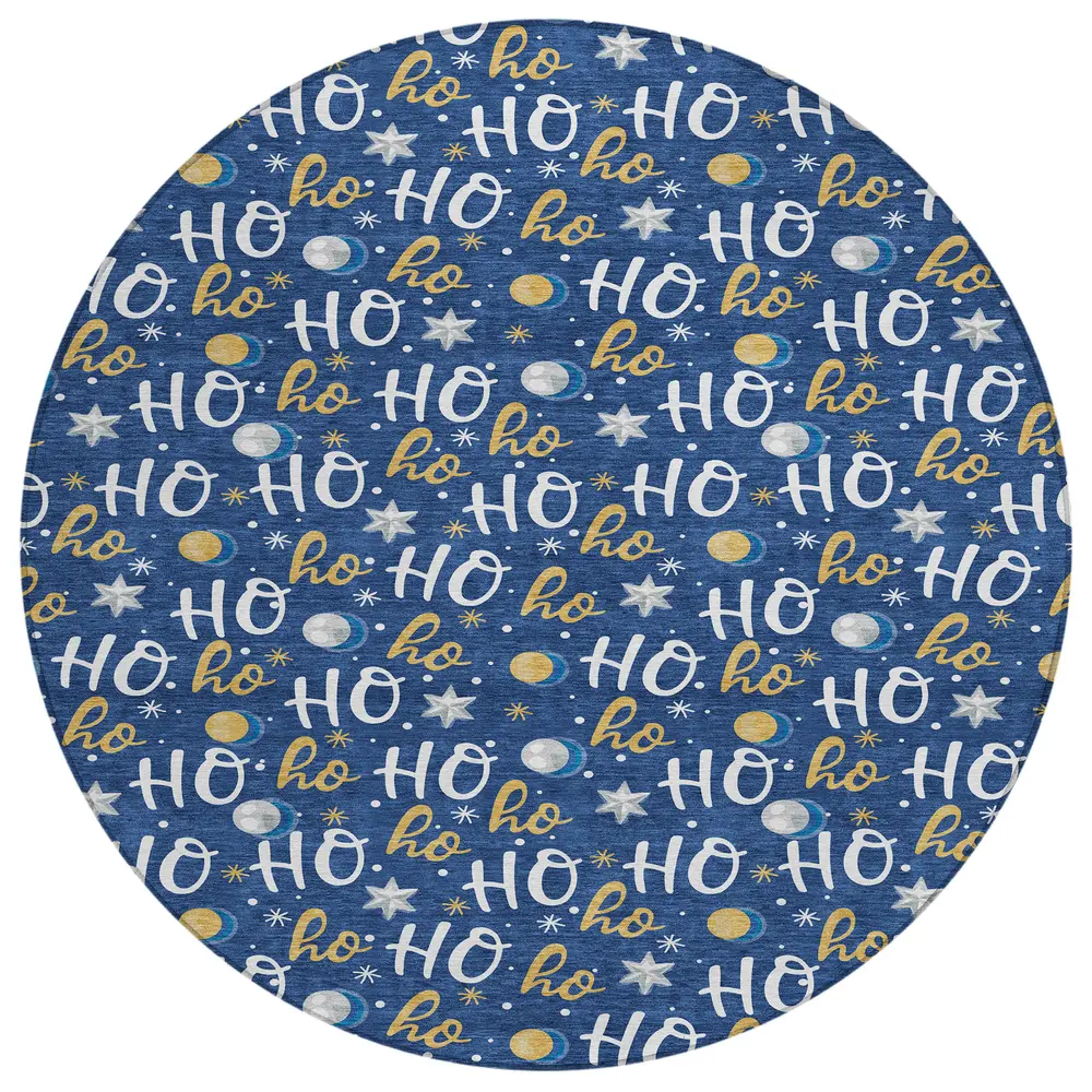 Chantille ACN1810 Navy 8' x 8' Rug