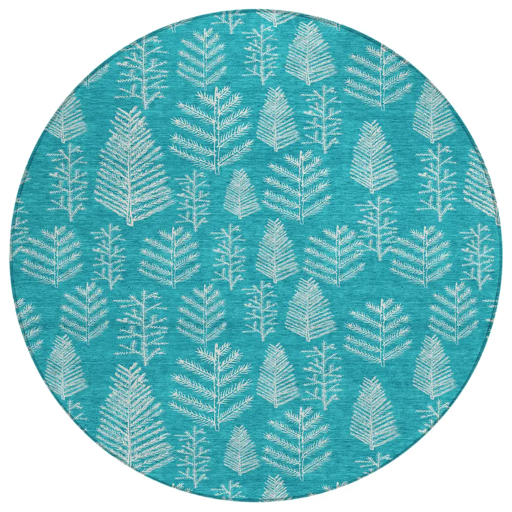Chantille ACN1813 Teal 8' x 8' Rug