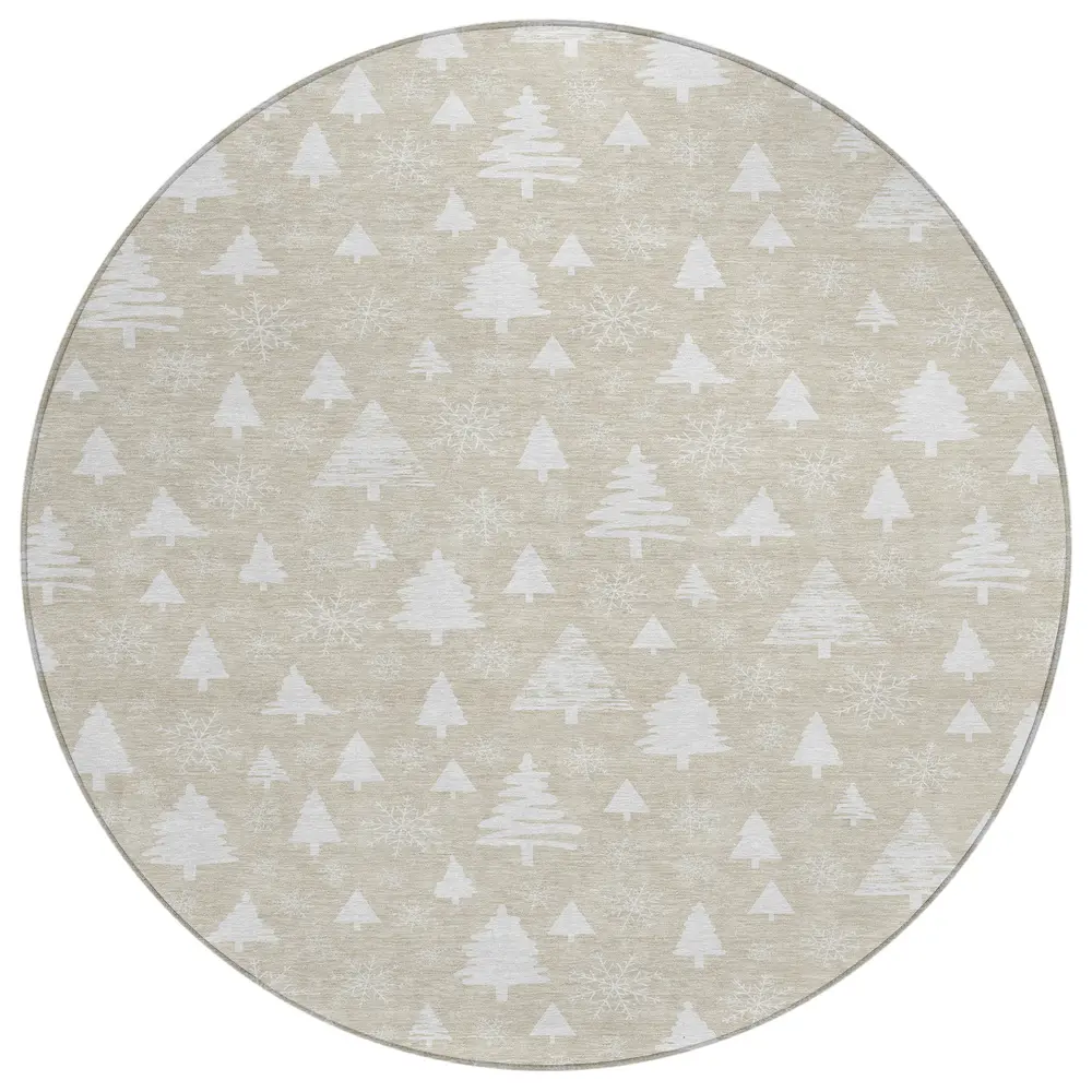 Chantille ACN1815 Beige 8' x 8' Rug