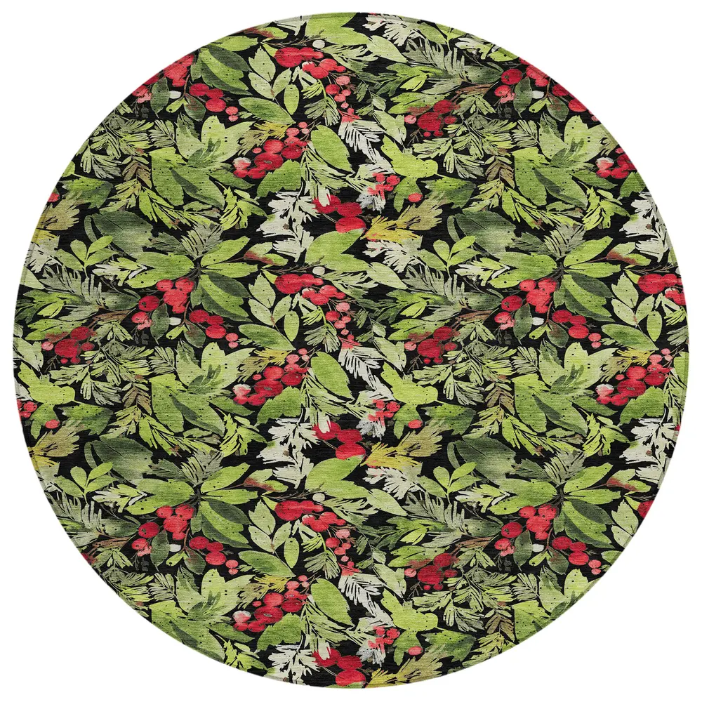 Chantille ACN1816 Black 8' x 8' Rug