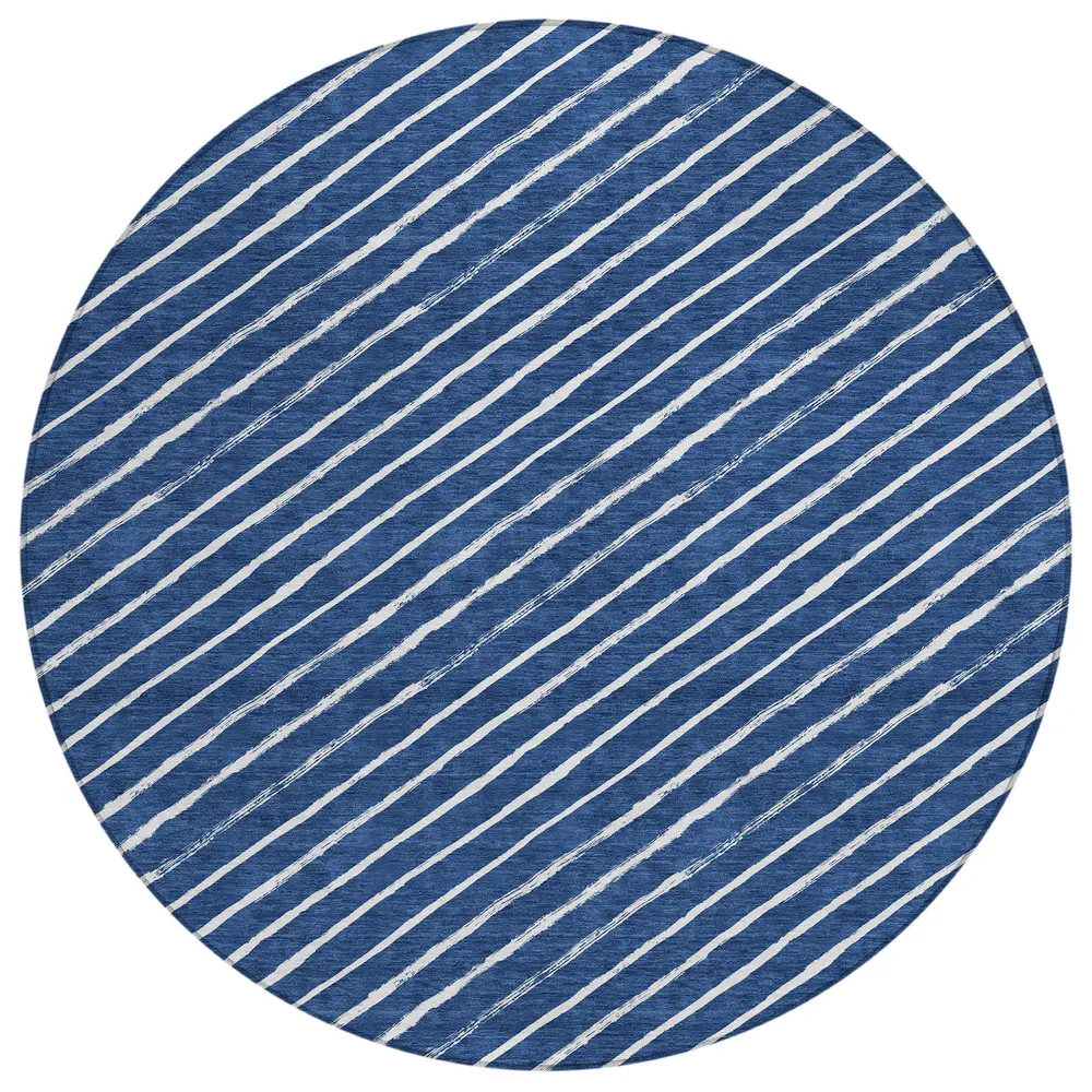 Chantille ACN1819 Navy 8' x 8' Rug