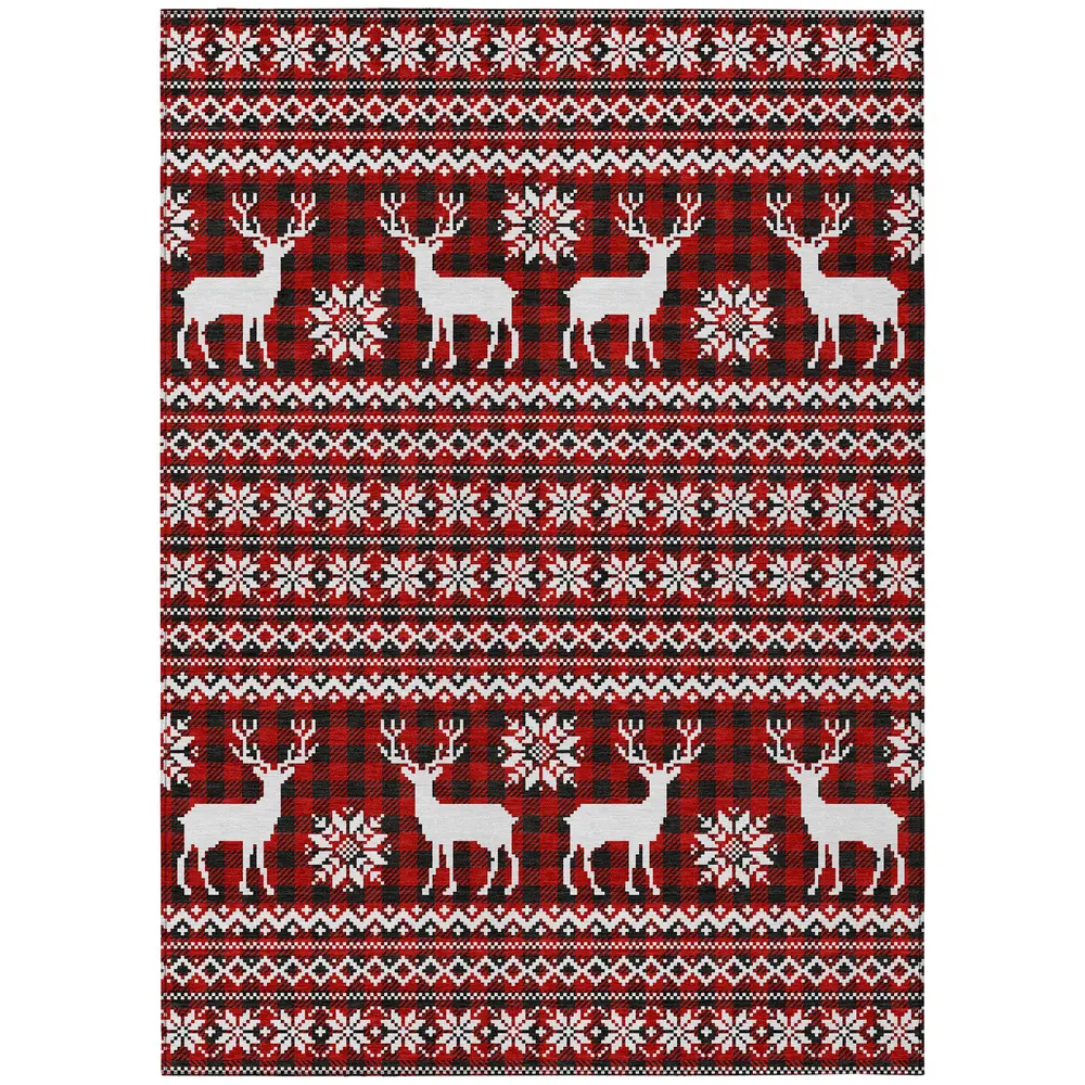 Chantille ACN1820 Red 3' x 5' Rug