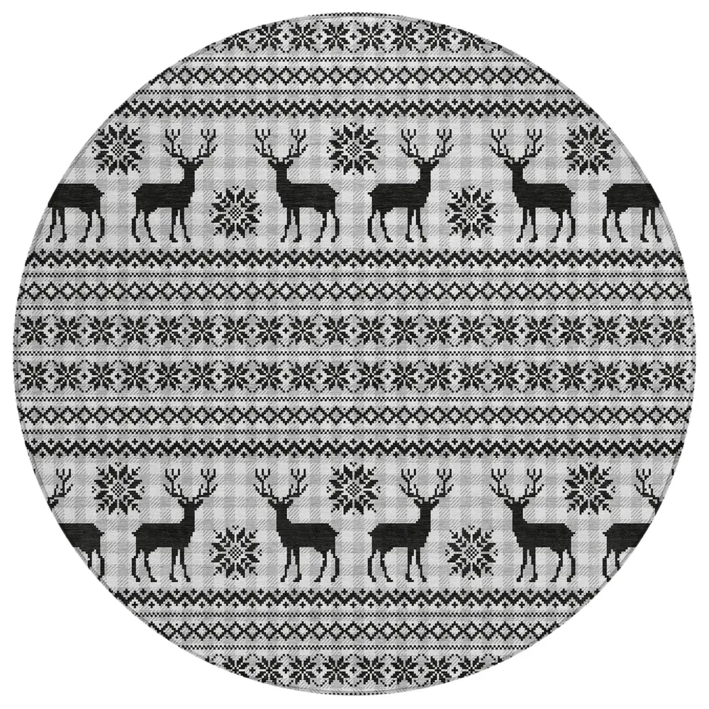 Chantille ACN1820 Silver 8' x 8' Rug