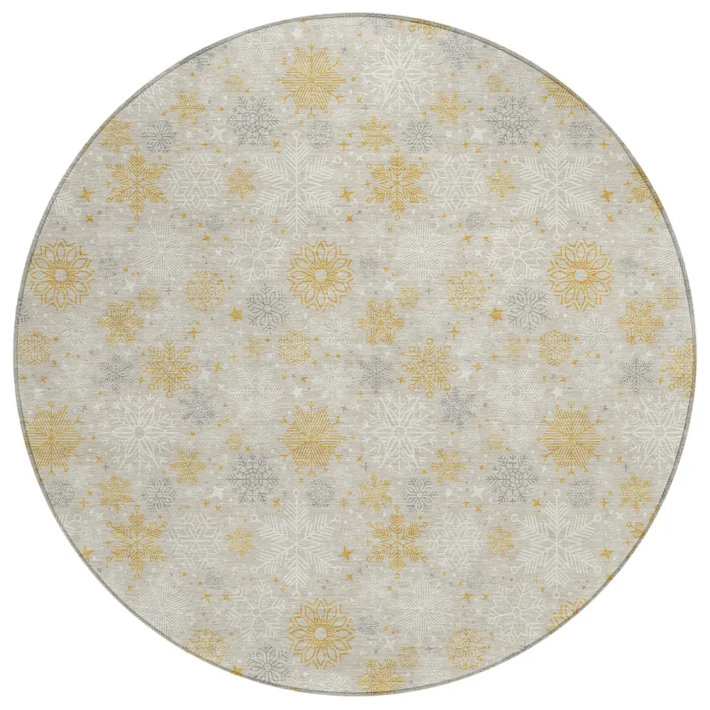 Chantille ACN1823 Beige 8' x 8' Rug