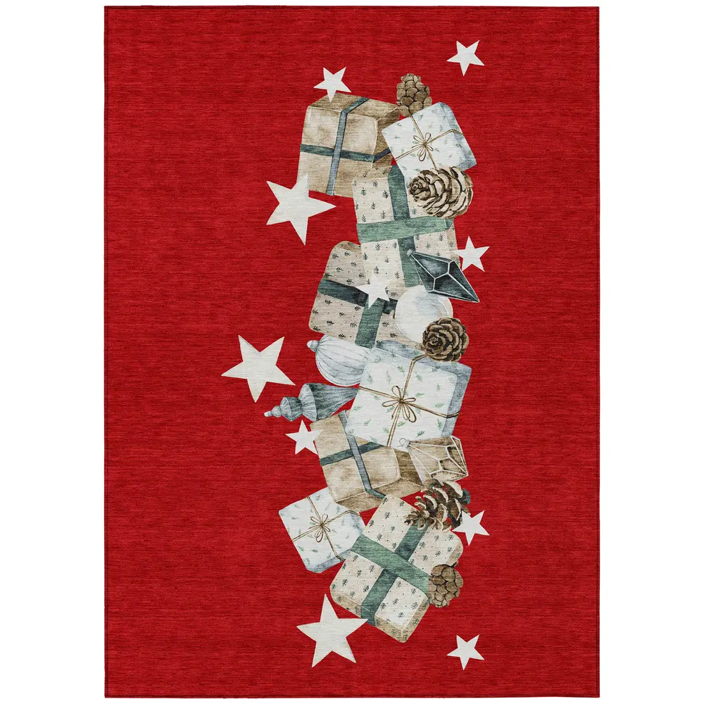 Chantille ACN1825 Red 5' x 7'6