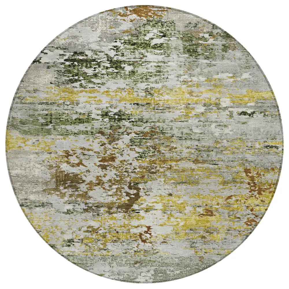 Chantille ACN1830 Gold 8' x 8' Rug