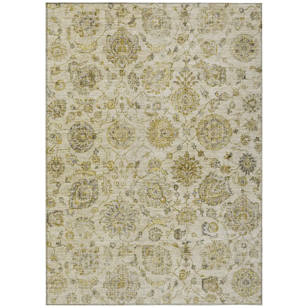 Chantille ACN1833 Beige 3' x 5' Rug