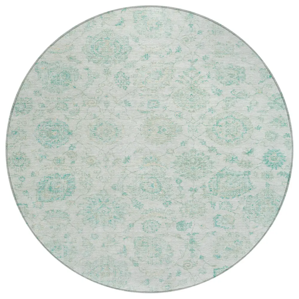 Chantille ACN1833 Turquoise 8' x 8' Rug