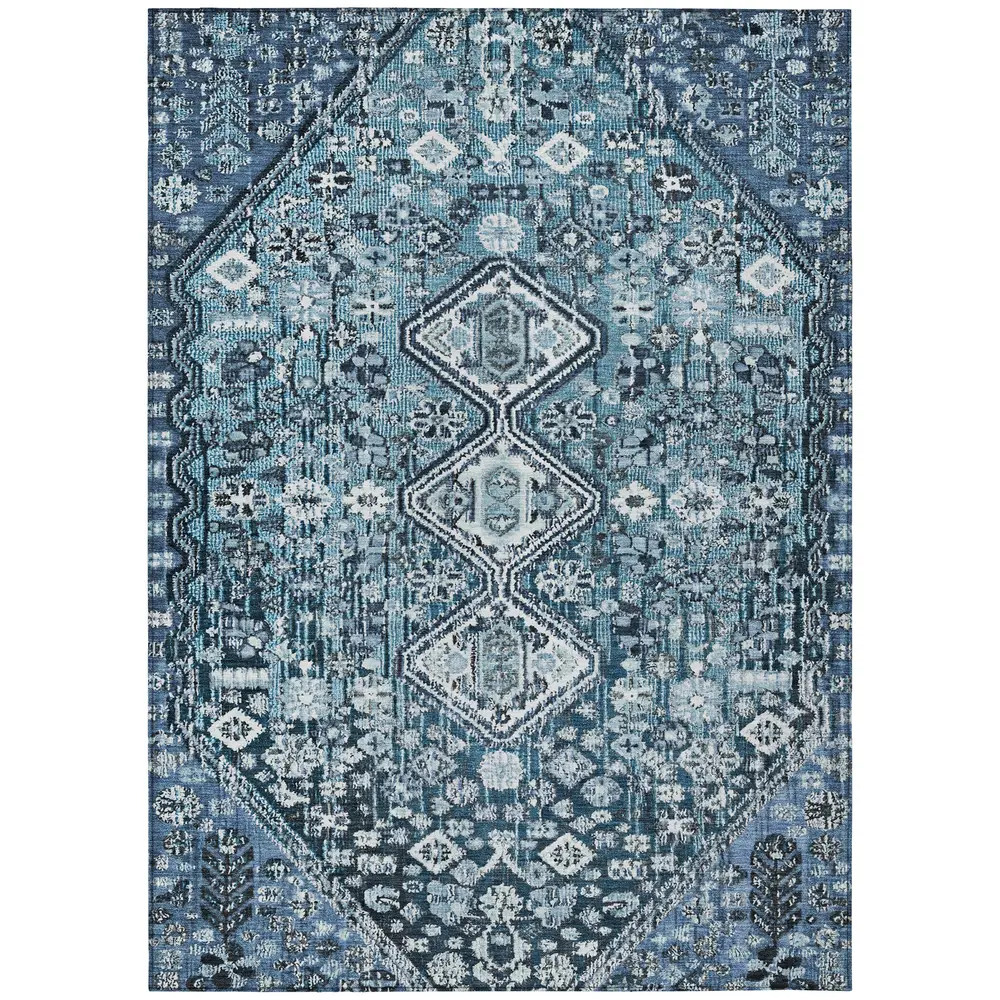 Chantille ACN1834 Blue 3' x 5' Rug