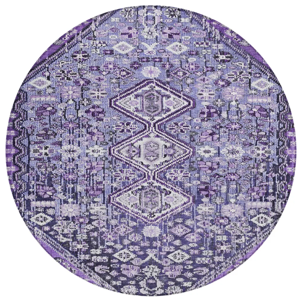Chantille ACN1834 Purple 8' x 8' Rug