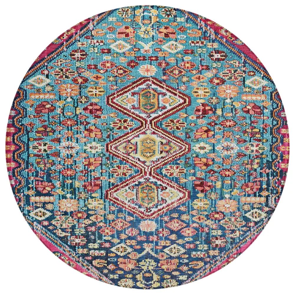 Chantille ACN1834 Teal 8' x 8' Rug