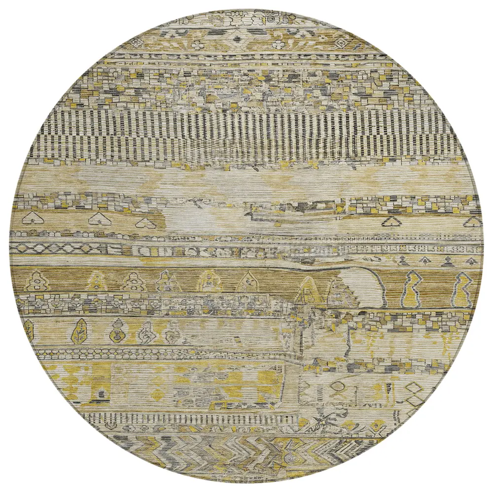Chantille ACN1835 Brown 8' x 8' Rug