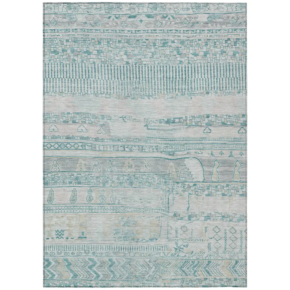 Chantille ACN1835 Teal 9' x 12' Rug