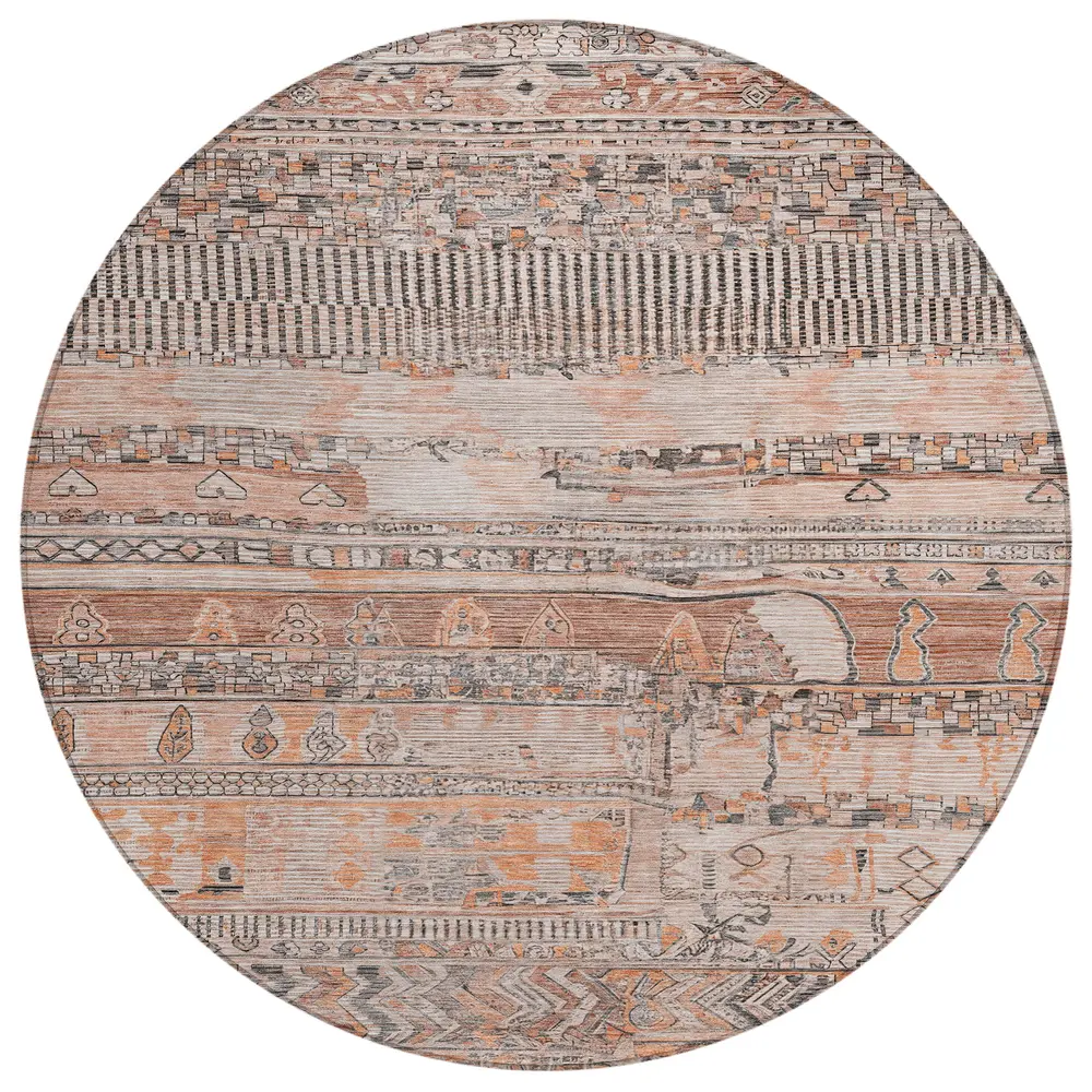Chantille ACN1835 Terracotta 8' x 8' Rug