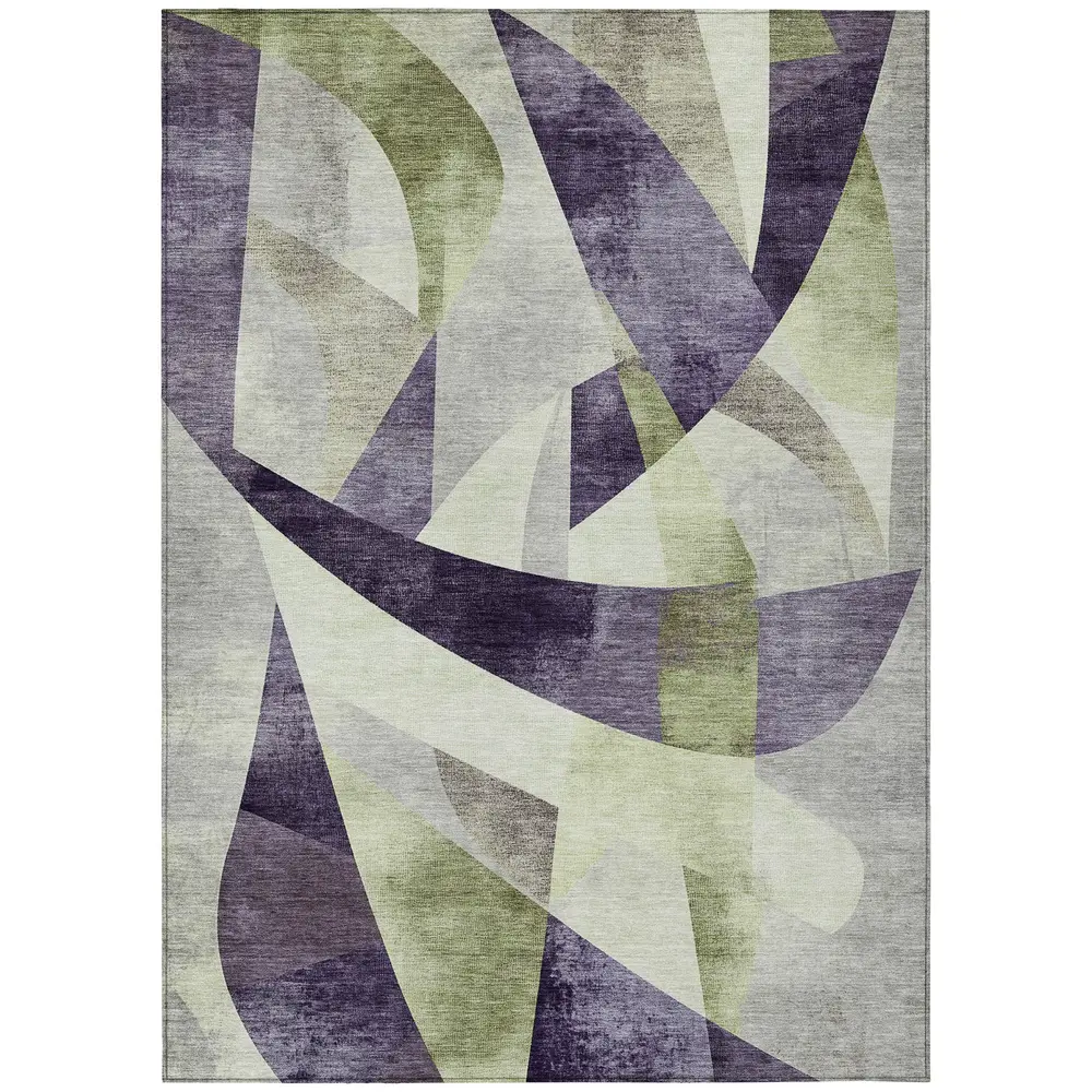 Chantille ACN1836 Purple 5' x 7'6