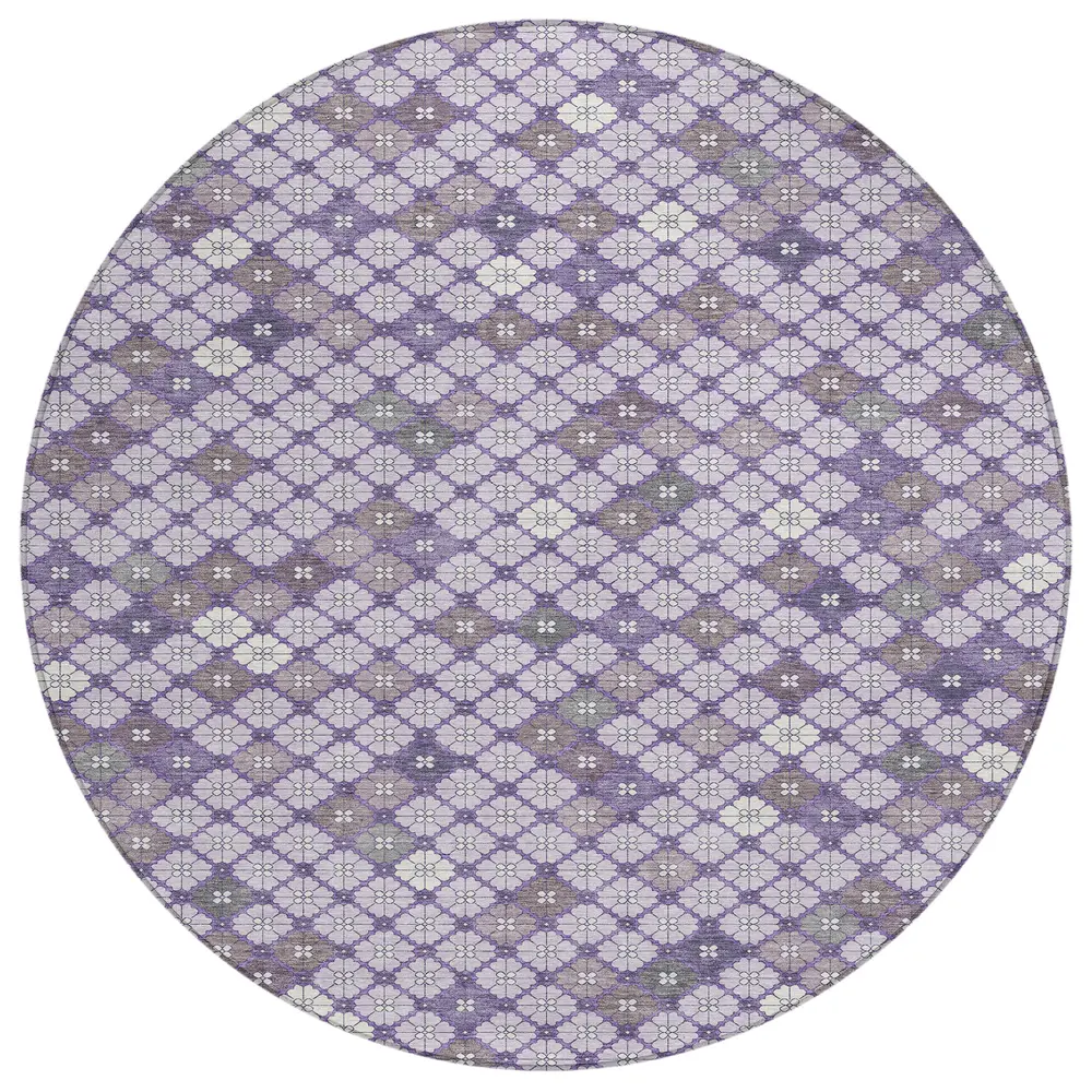 Chantille ACN1837 Lavender 8' x 8' Rug
