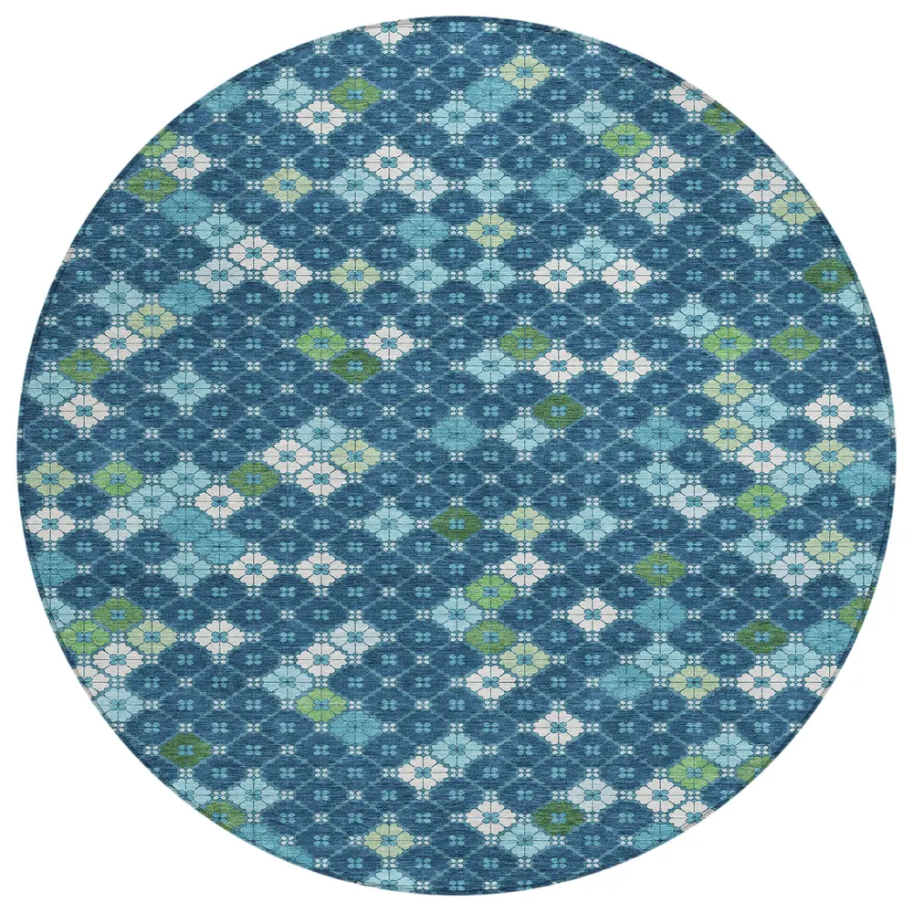 Chantille ACN1837 Navy 8' x 8' Rug
