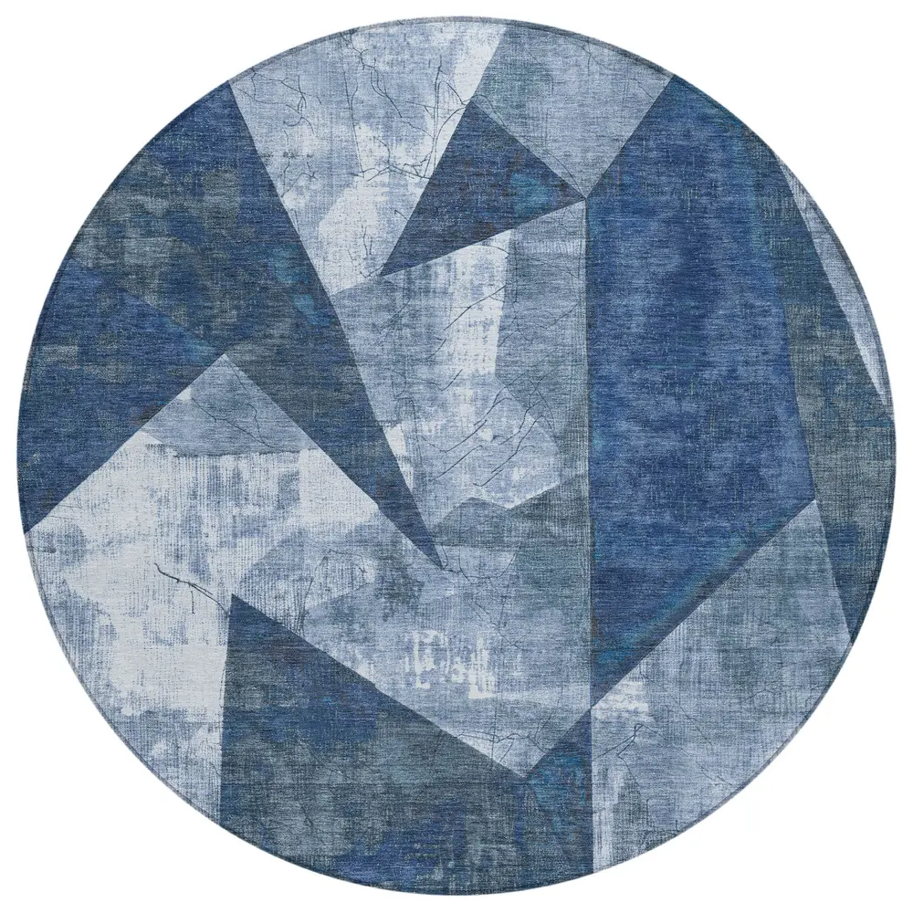 Chantille ACN1838 Navy 8' x 8' Rug