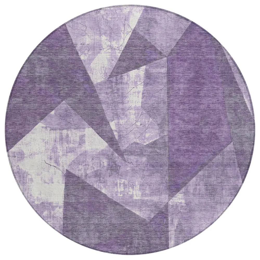Chantille ACN1838 Purple 8' x 8' Rug