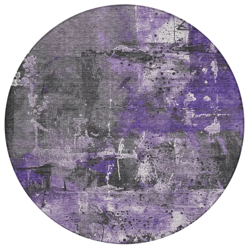 Chantille ACN1839 Purple 8' x 8' Rug
