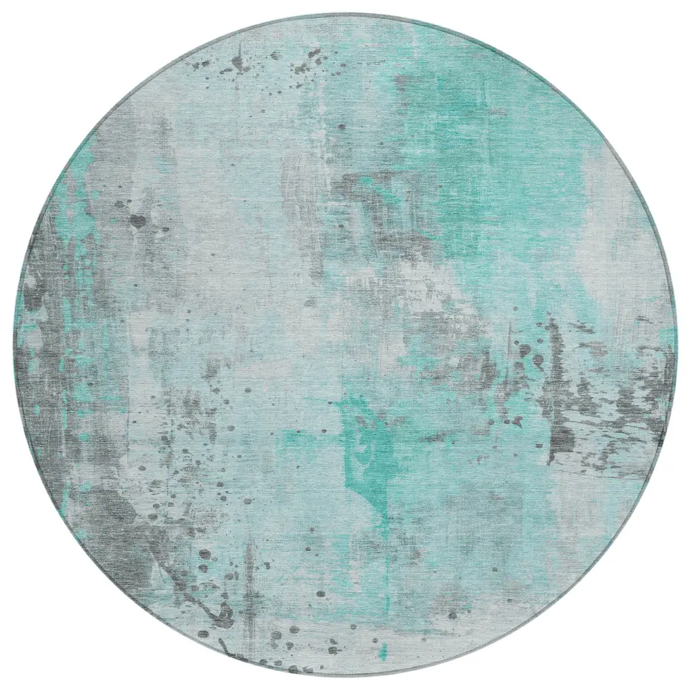Chantille ACN1840 Teal 8' x 8' Rug