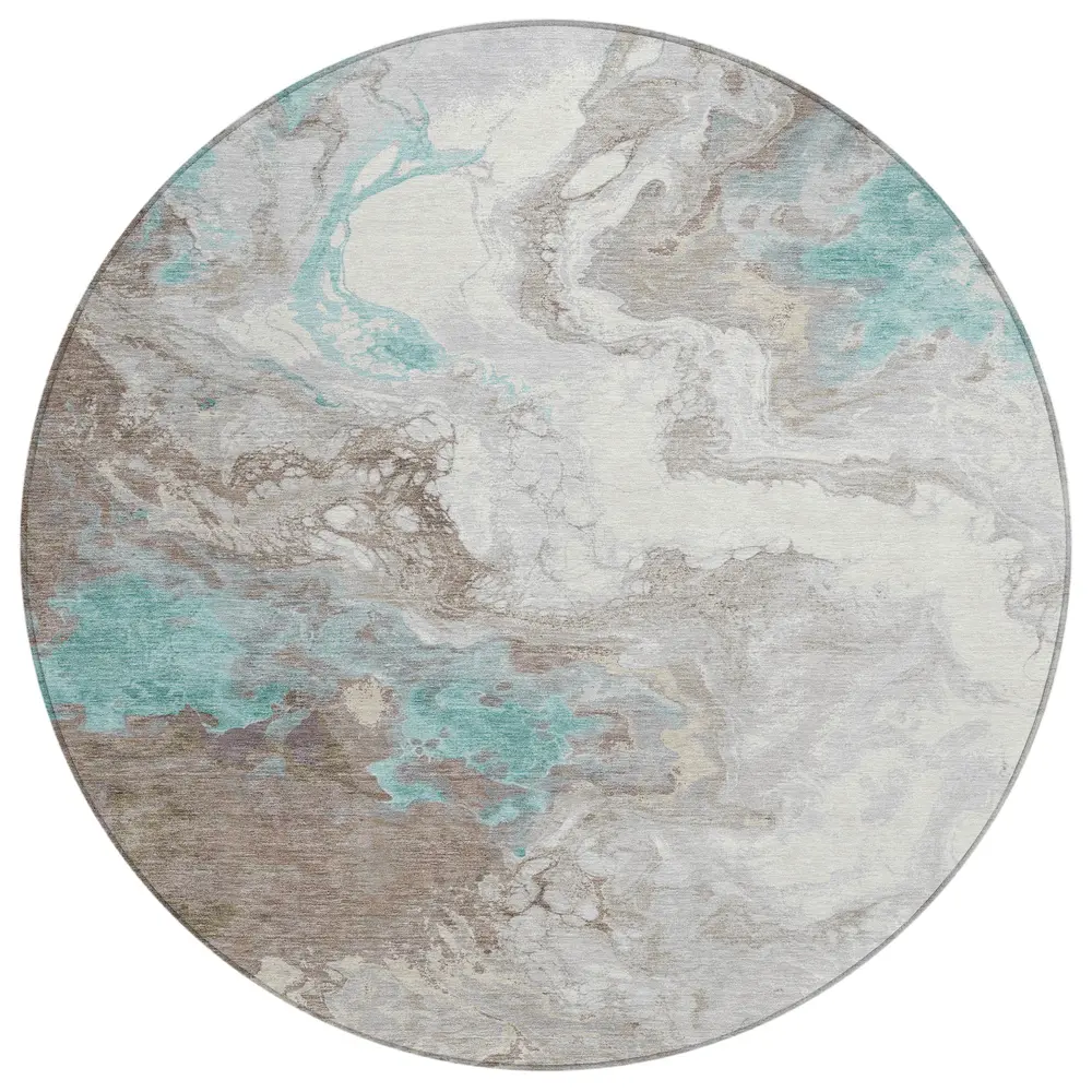 Chantille ACN1841 Teal 8' x 8' Rug