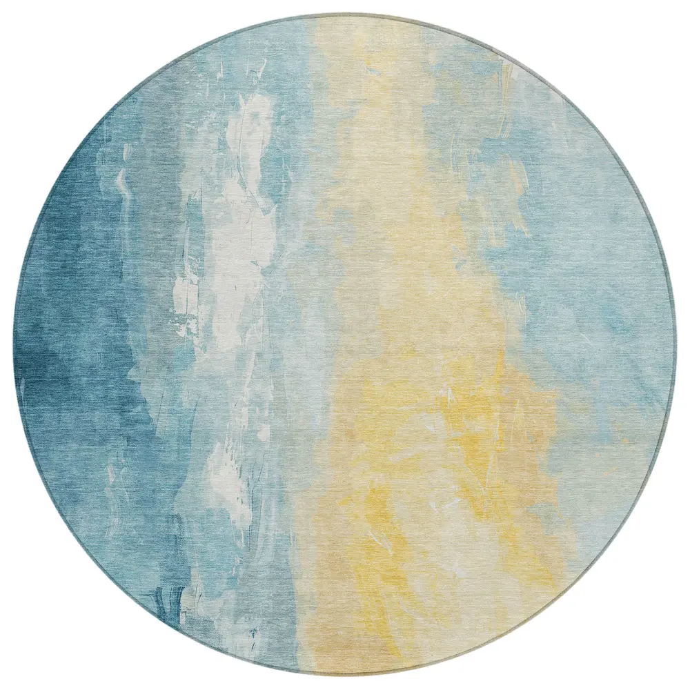 Chantille ACN1844 Teal 8' x 8' Rug