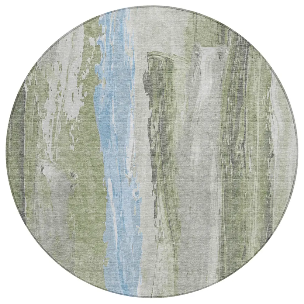 Chantille ACN1845 Olive 8' x 8' Rug