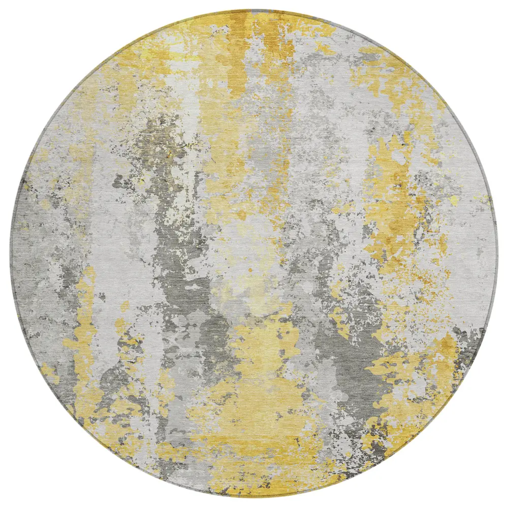 Chantille ACN1848 Yellow 8' x 8' Rug