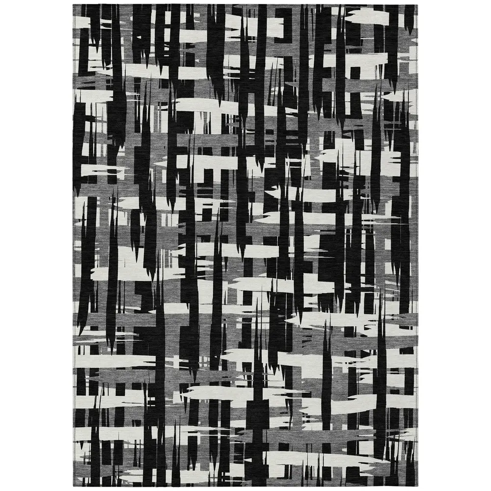Chantille ACN1849 Black 8' x 10' Rug