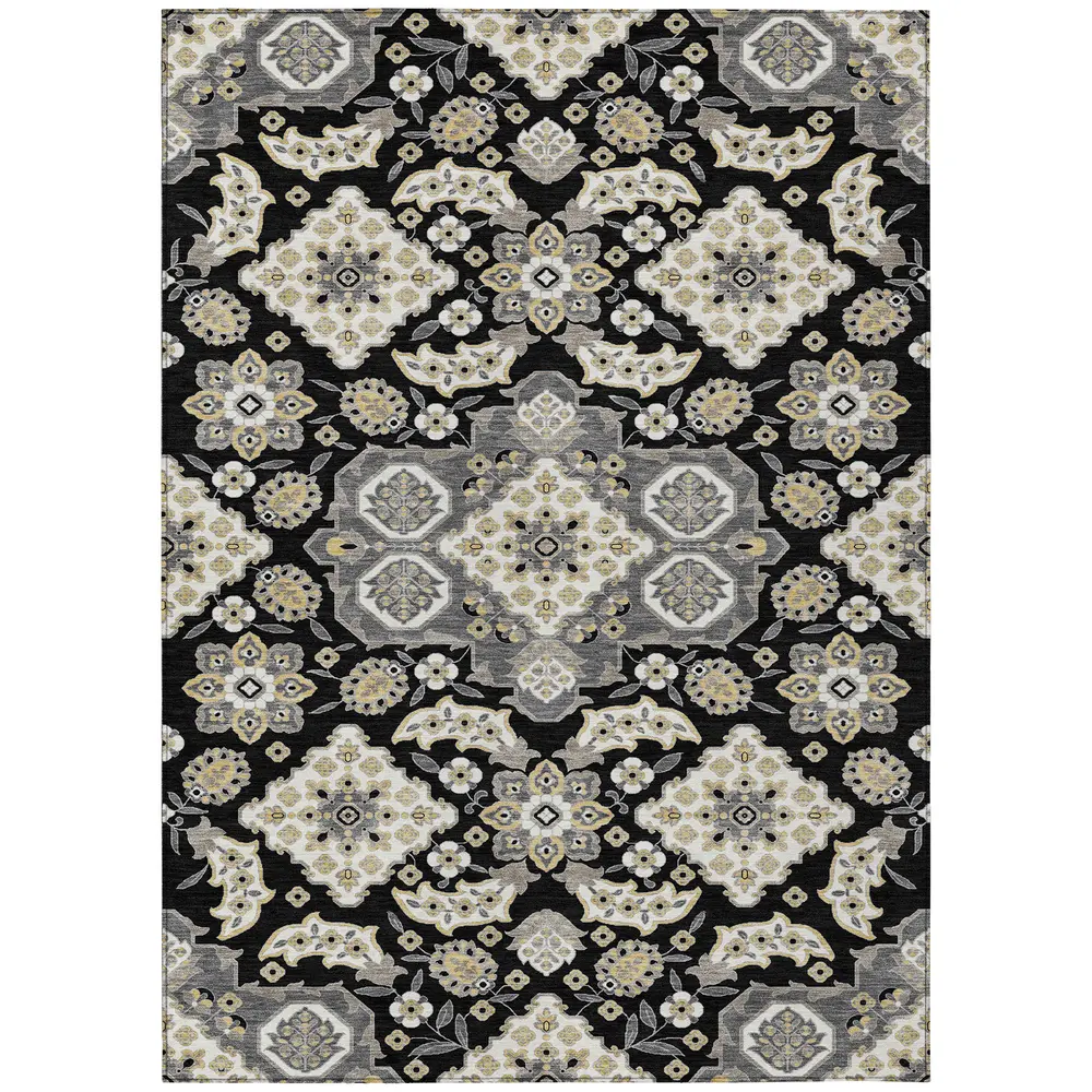 Chantille ACN1853 Black 8' x 10' Rug