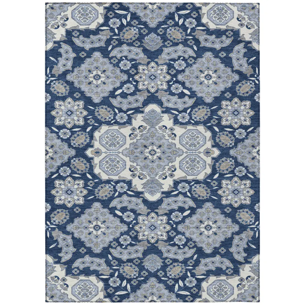 Chantille ACN1853 Blue 3' x 5' Rug