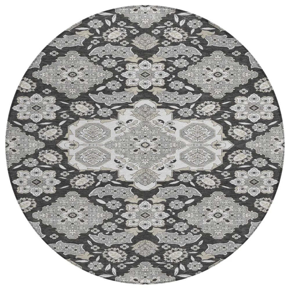 Chantille ACN1853 Charcoal 8' x 8' Rug