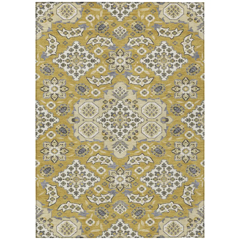 Chantille ACN1853 Gold 3' x 5' Rug
